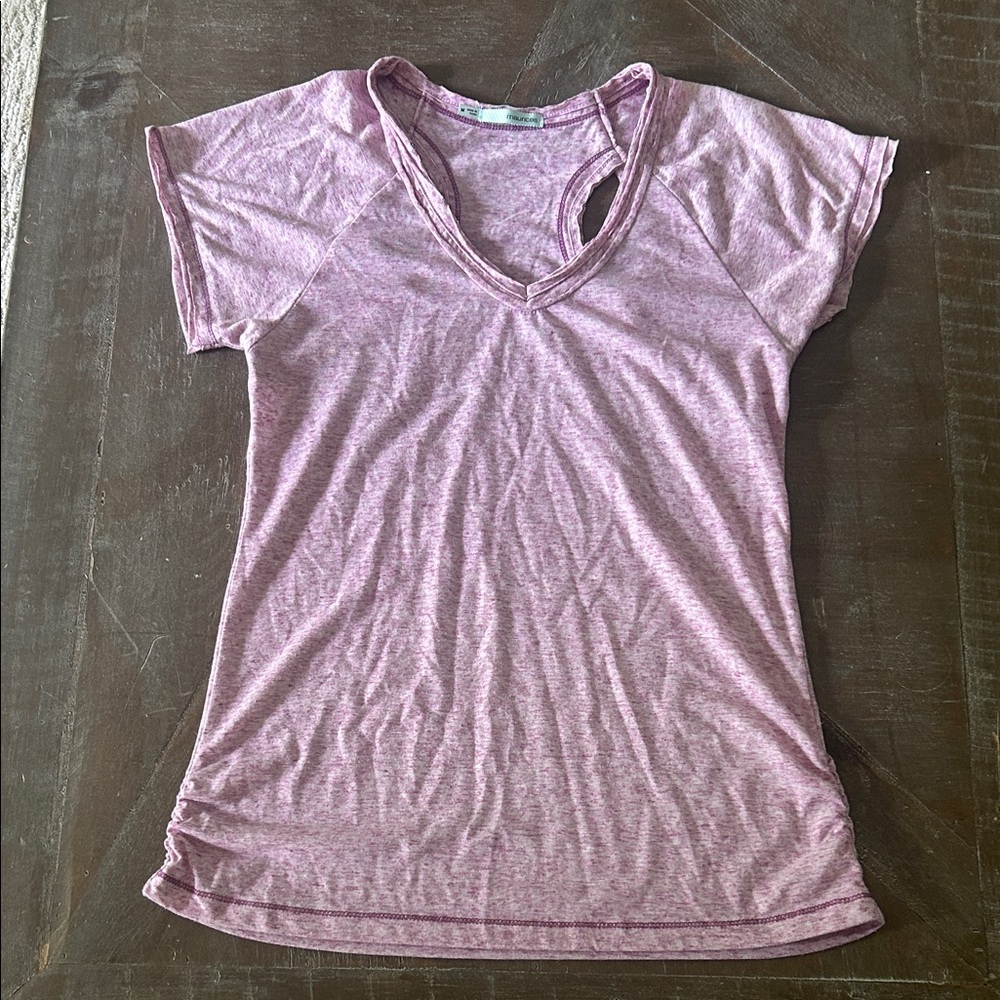 Maurices Lilac Short Sleeve Tee